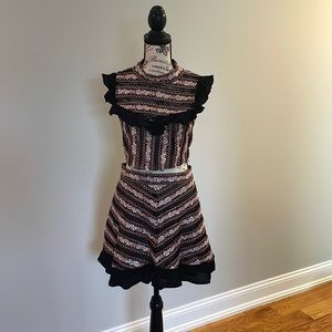 NWT For Love & Lemons Persephone Embroidered Set